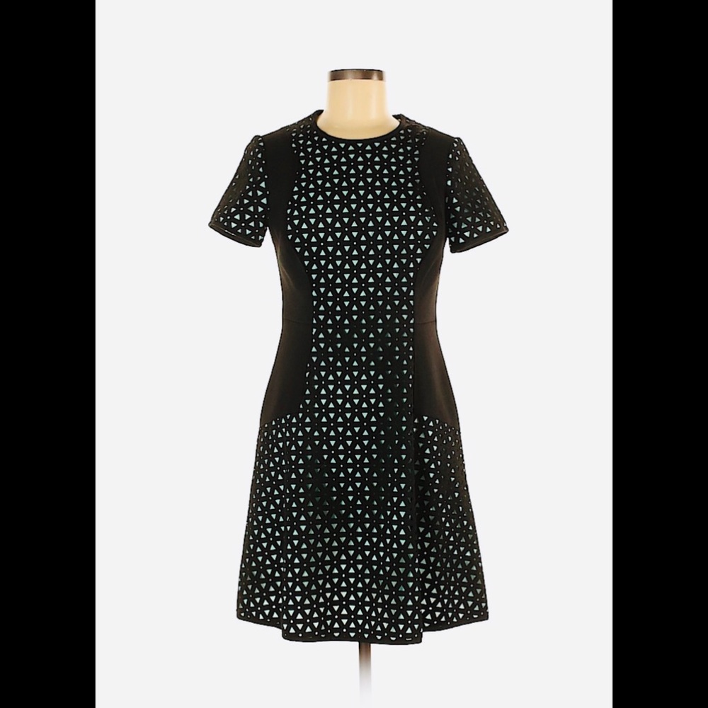 Shoshanna Laser Cut Dress